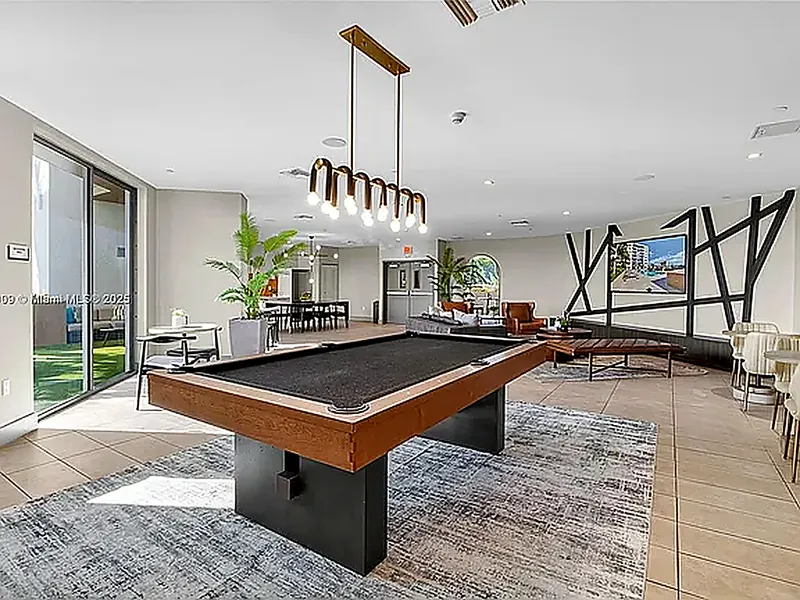 Residents clubroom at Centralis Residences Miami