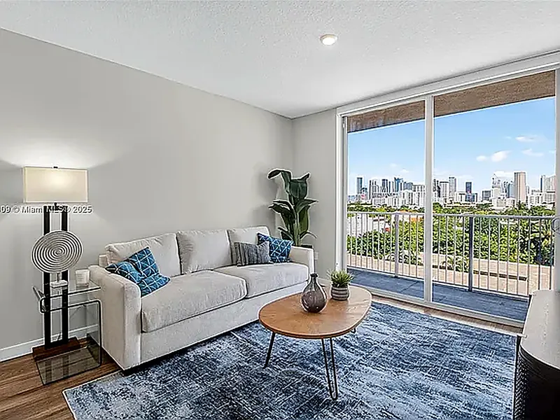 Balconies with skyline views at Centralis Residences Miami