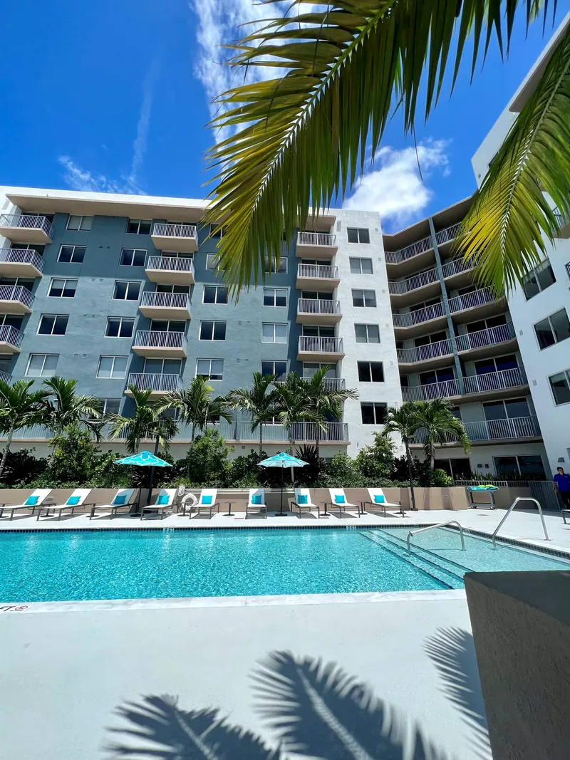 Outdoor grilling & lounge at Centralis Residences Miami